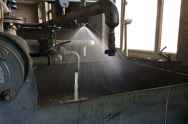 水霧噴頭性能參數(shù)試驗(yàn)